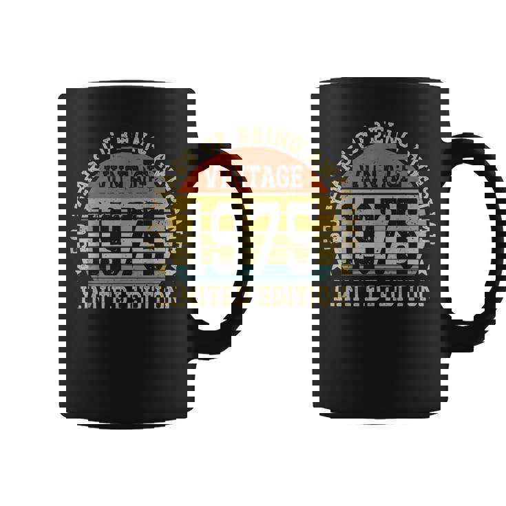 ヴィンテージ 1975年限定版 50歳 50歳の誕生日 コーヒーマグ