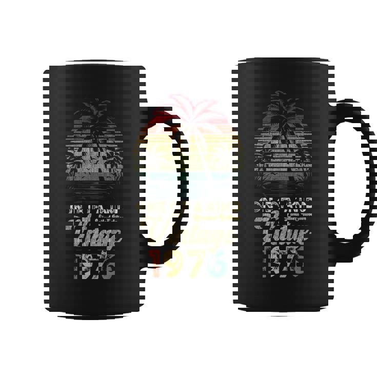 ヴィンテージ 1976年 誕生日 49歳 ヤシの木 レトロ コーヒーマグ