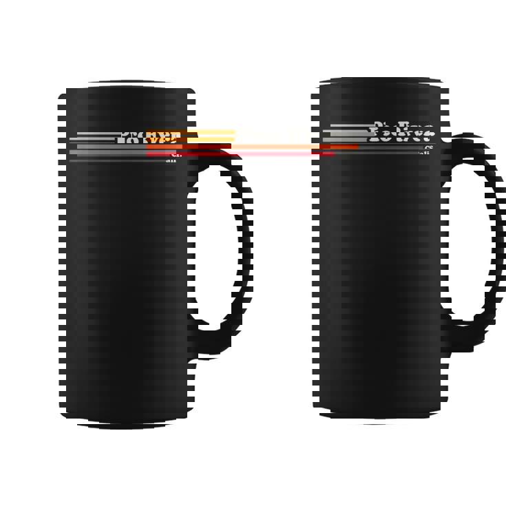 ヴィンテージ 1980年代グラフィックスタイル ピコ・リベラ カリフォルニア コーヒーマグ