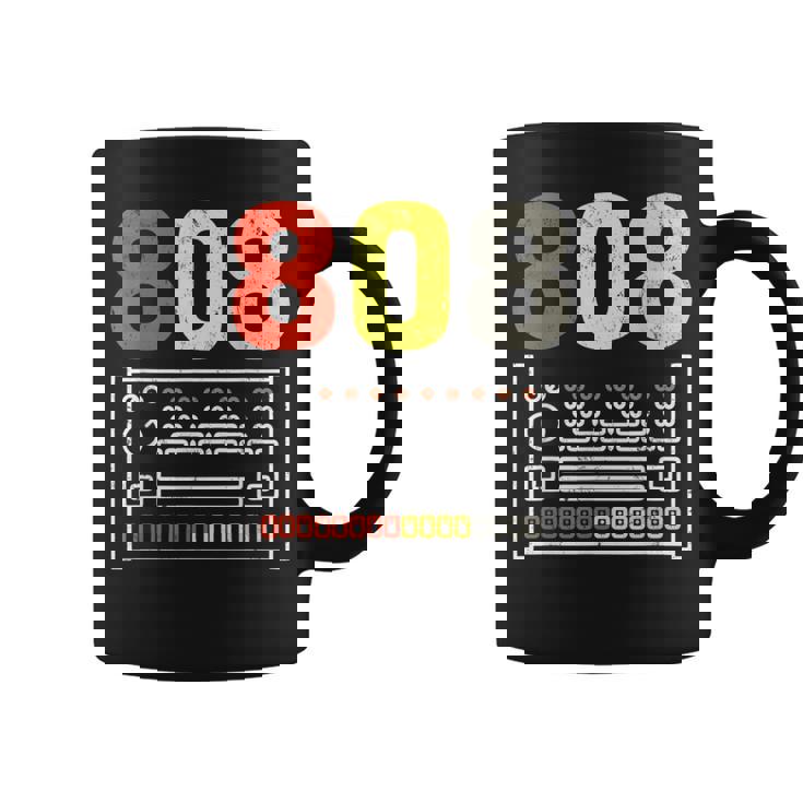 ヴィンテージ 808 ローランド ドラムマシン ギフト 男性 女性 ドラムに コーヒーマグ