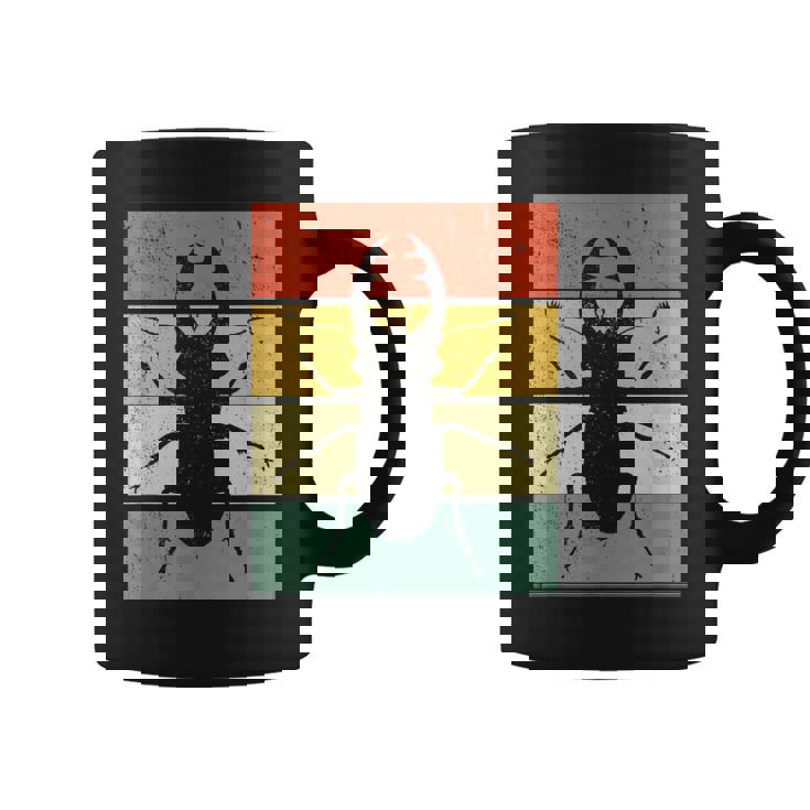 ヴィンテージ クワガタ カブトムシ 虫 コーヒーマグ