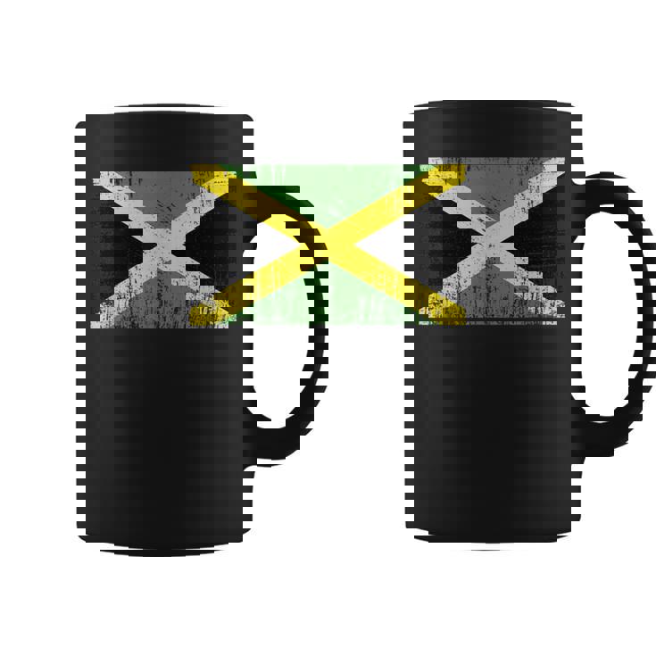 ヴィンテージ ジャマイカ バナー ファン ジャマイカ 国旗 レトロ コーヒーマグ