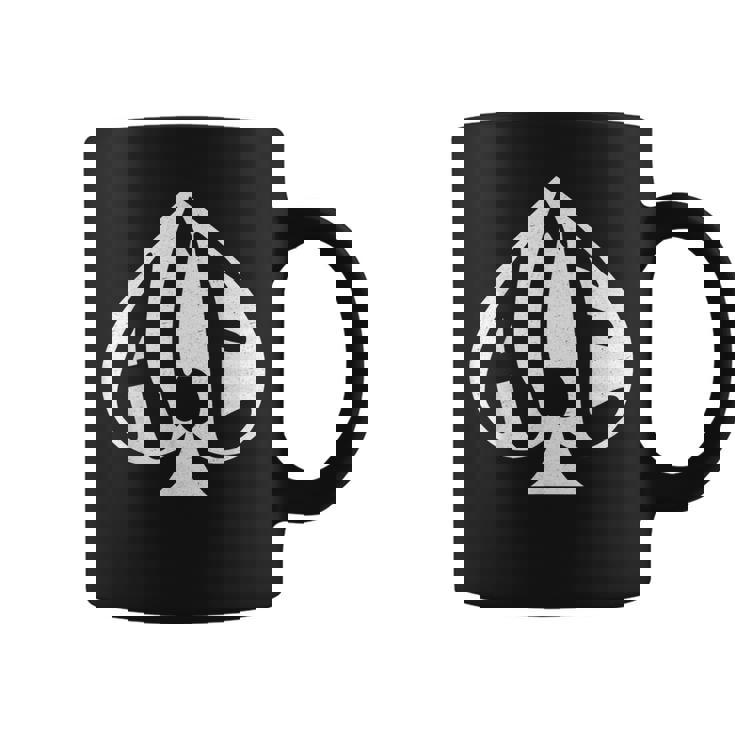 ヴィンテージ スペードのエース テキサスホールデム トランプ コーヒーマグ