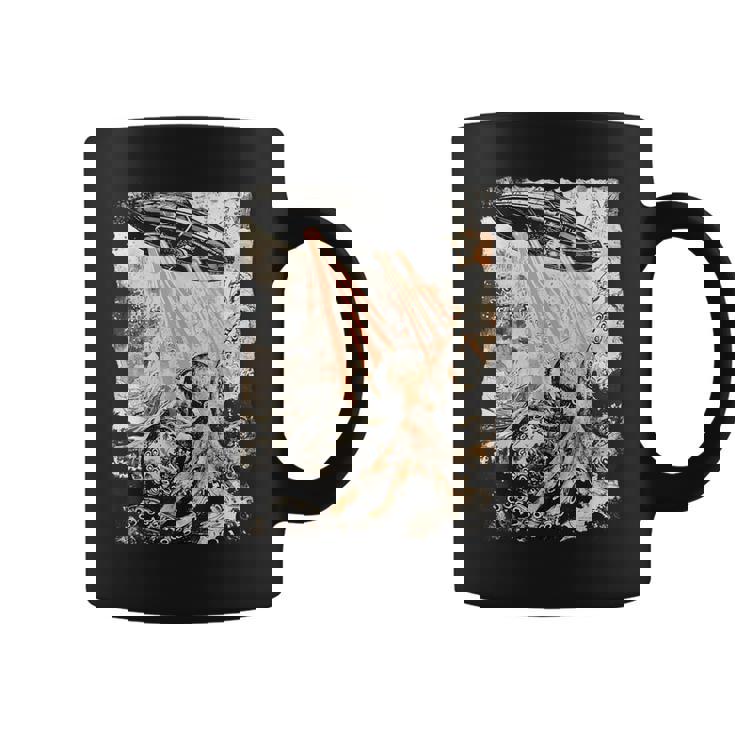 ヴィンテージ タコ Ufo Uap エイリアン タコ タコ コーヒーマグ