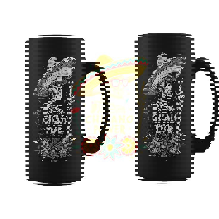 ヴィンテージ チカーノ Día De Los Muertos コーヒーマグ