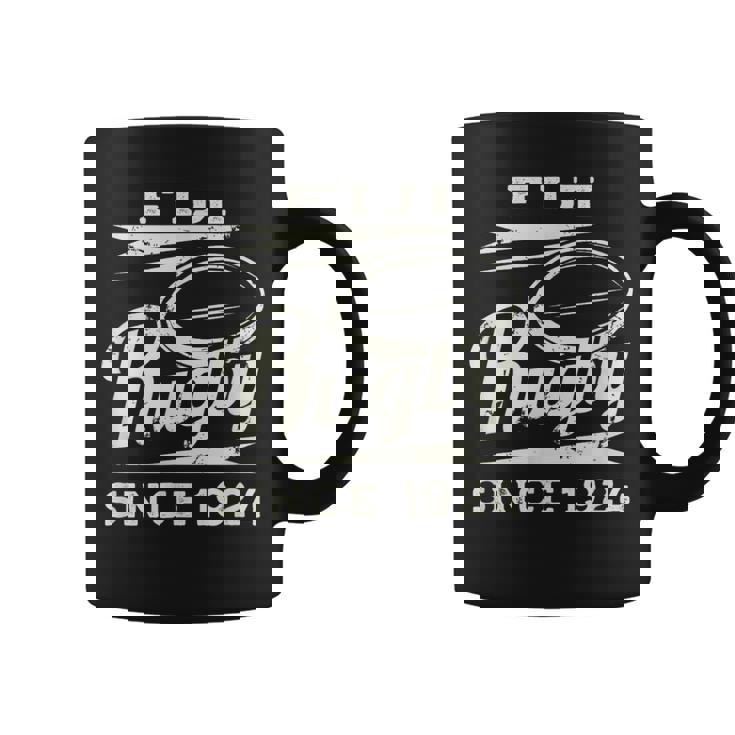 ヴィンテージ フィジー ラグビー 1924年以来 コーヒーマグ