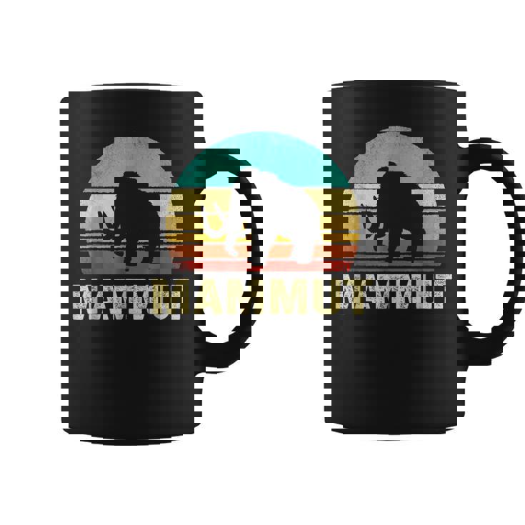 ヴィンテージ マムット サンセット レトロ コーヒーマグ