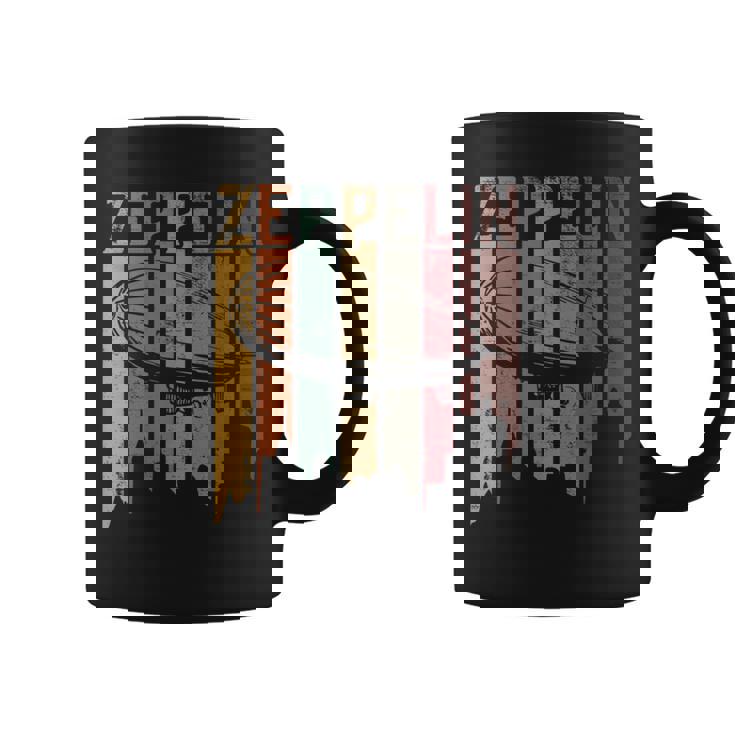 ヴィンテージ レトロ ツェッペリン 飛行船 アンティーク調 コーヒーマグ