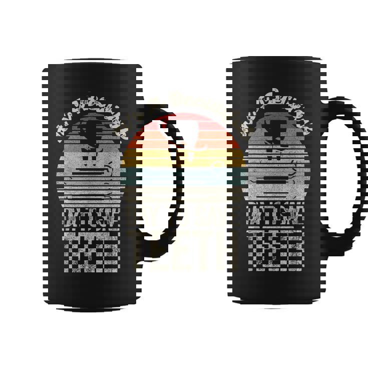 ヴィンテージ 歯医者 歯医者 美人の日 コーヒーマグ