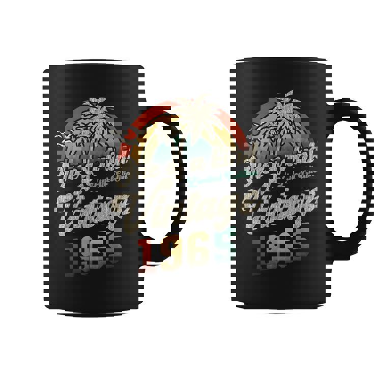 ヴィンテージ1965バースデー60年パームツリー コーヒーマグ