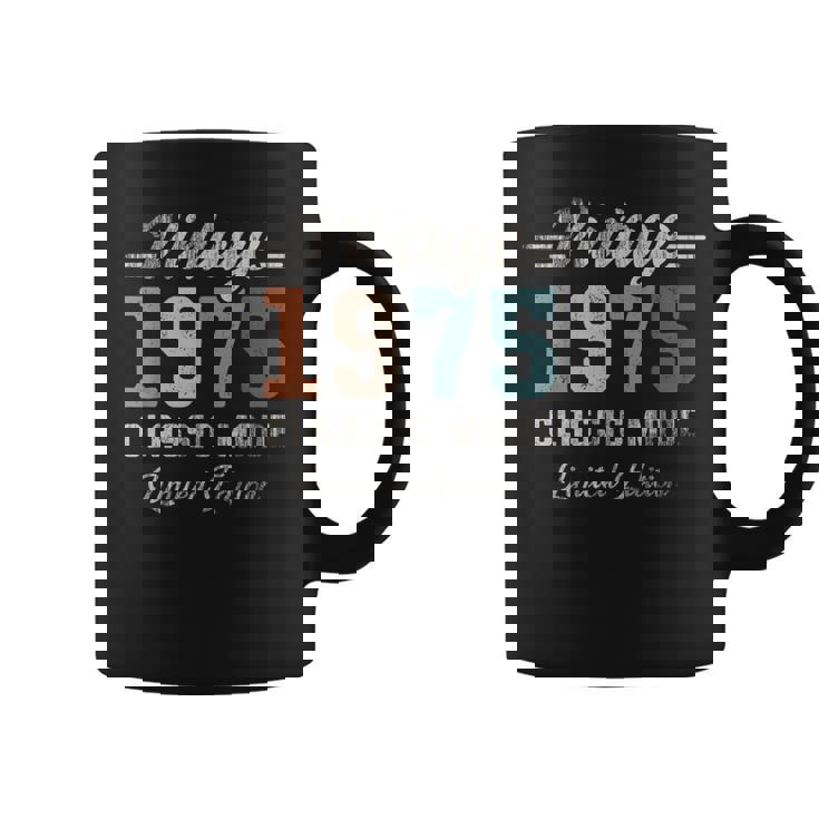 ヴィンテージ1975 50歳の誕生日クラシックカー コーヒーマグ