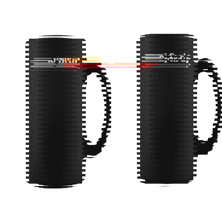 ヴィンテージ1980年代グラフィックスタイルビッグストーンギャップバージニア。 コーヒーマグ