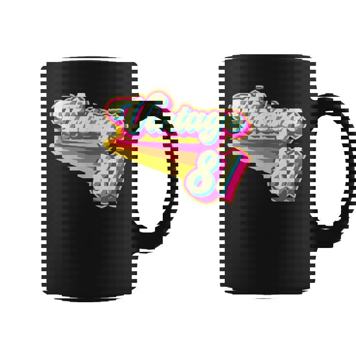 ヴィンテージ1981バブルガム コーヒーマグ