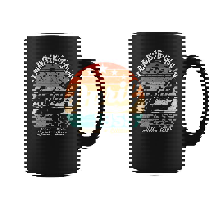 ヴィンテージ70歳の誕生日の伝説は1955年4月に誕生しました。 コーヒーマグ