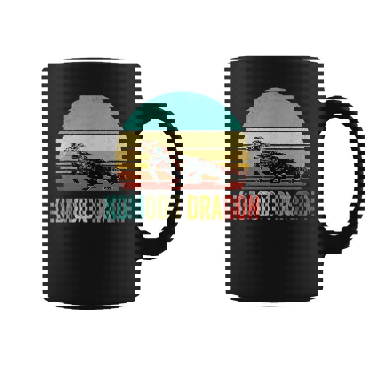 ヴィンテージコモドドラゴンシャツサンセット コーヒーマグ