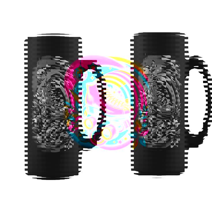 ヴィンテージスケート コーヒーマグ