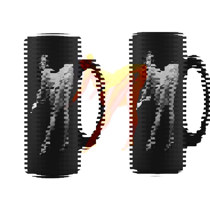 ヴィンテージピンナップガール、セクシードレス。メンズ、レディース。 コーヒーマグ