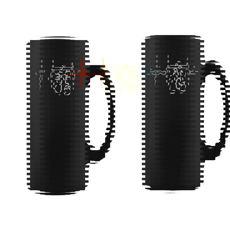 ヴィンテージボクシング ハートビート ボクサー コンバットスポーツ コーヒーマグ
