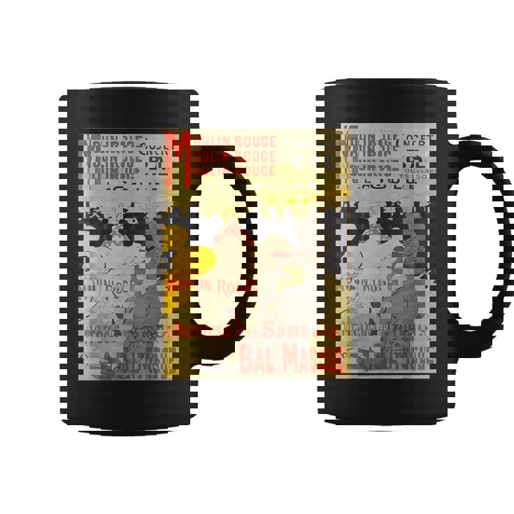 ヴィンテージポスター トゥールーズロートレック レトロtシャツ コーヒーマグ