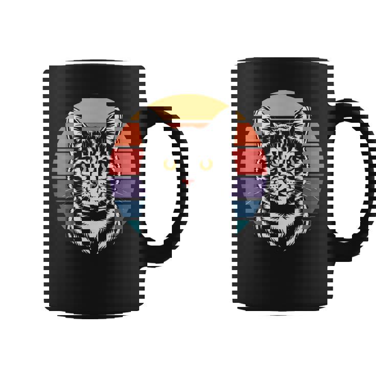 ヴィンテージ猫 コーヒーマグ