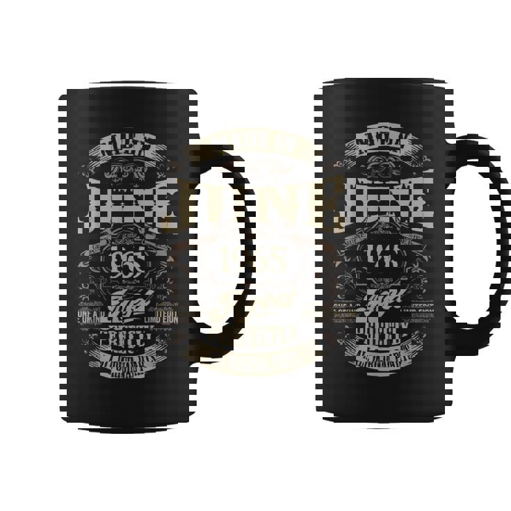 ヴィンテージ還暦祝い 1965年6月生まれ 60歳 コーヒーマグ