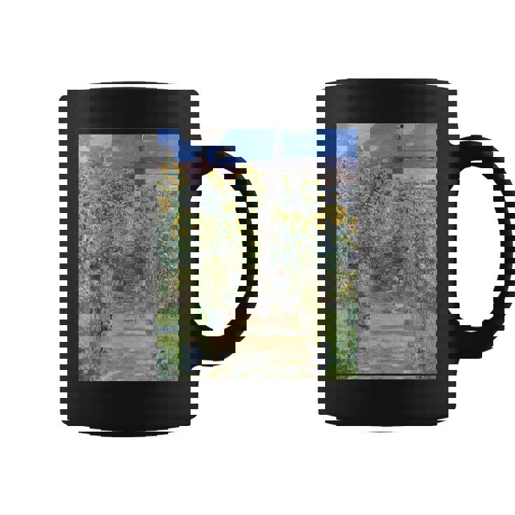 ヴェトゥイユの画家の庭／クロード・モネ（ビッグプリント）【世界の名画】Claude Monet 美術館アート 油絵 コーヒーマグ