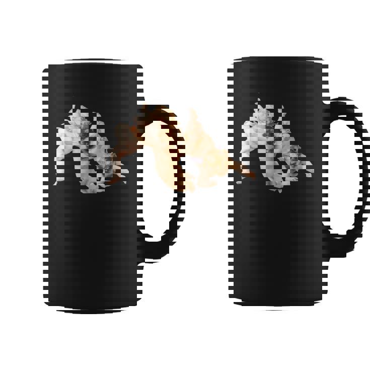 三つの天使 モチーフ、かわいいエンジェル、絵画アート コーヒーマグ