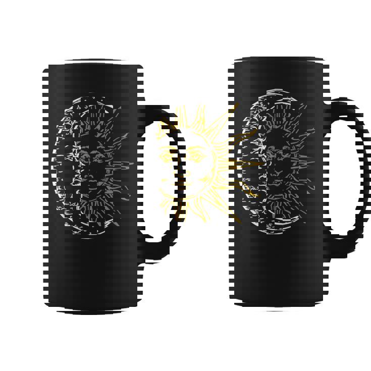 三日月 太陽 コーヒーマグ