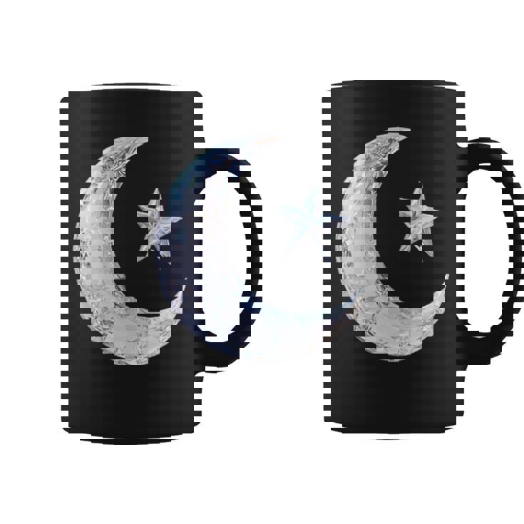 三日月と星 コーヒーマグ