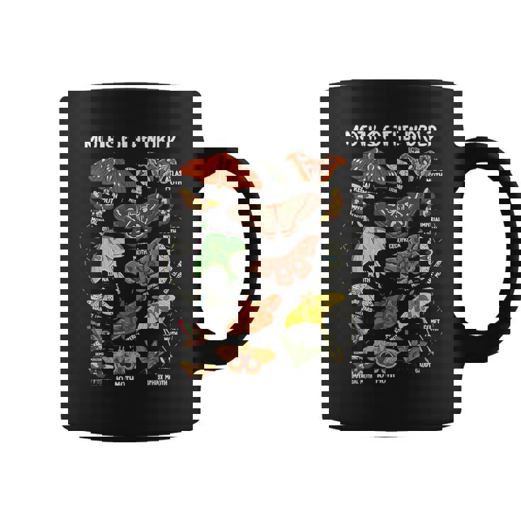 世界の蛾 昆虫昆虫 コーヒーマグ