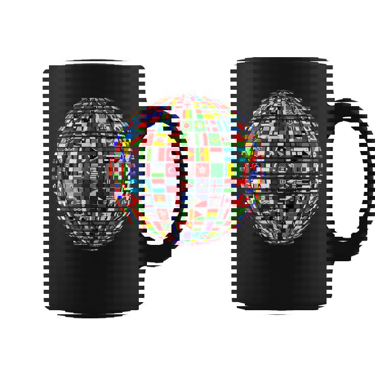 世界地図 世界地図 地球アトラス 世界の国旗 コーヒーマグ