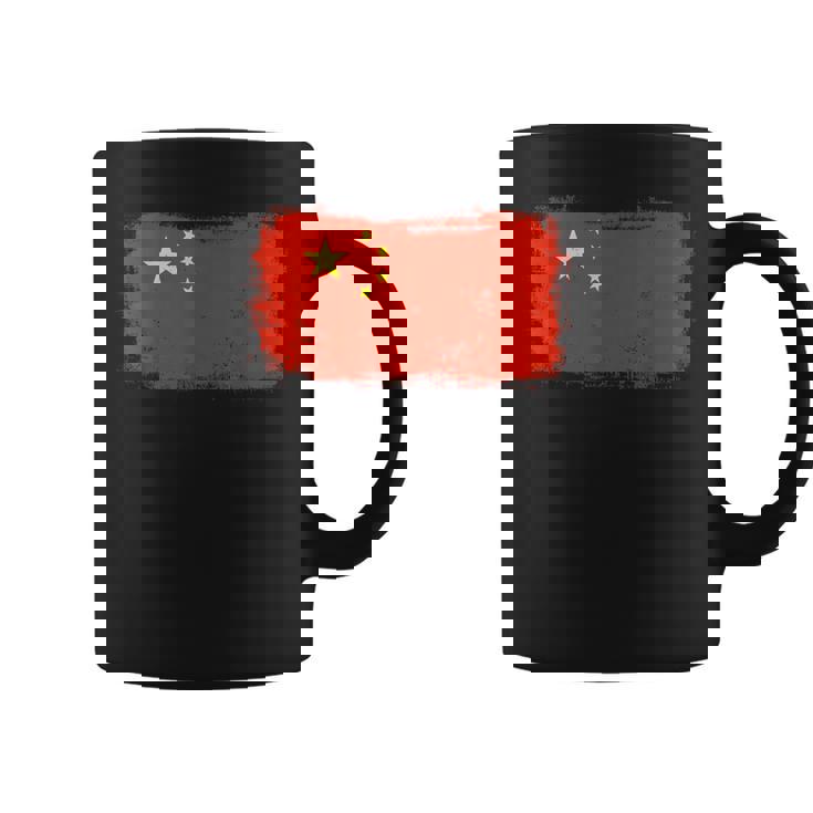 中国中国の国旗 コーヒーマグ