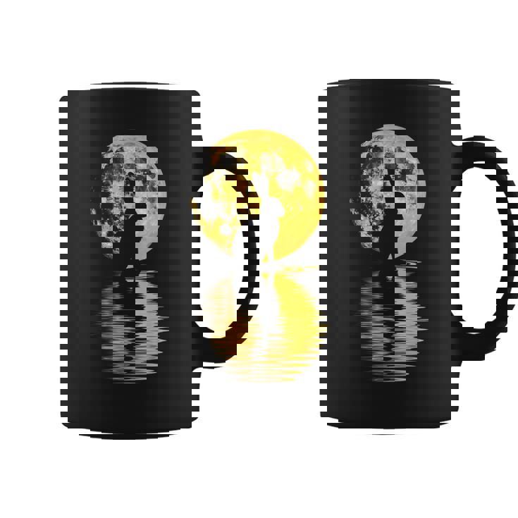 中秋節月 うさぎ シルエット 月餅 恋人 コーヒーマグ