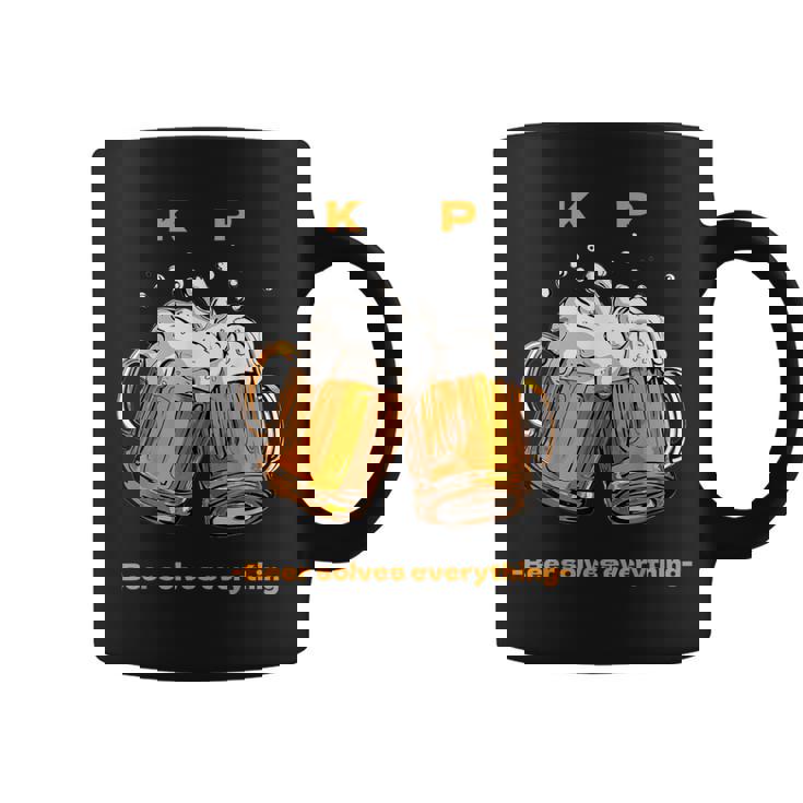 乾杯ビールは全てを解決する ビール 夏 乾杯 Kp ジョッキ 生ビール コーヒーマグ