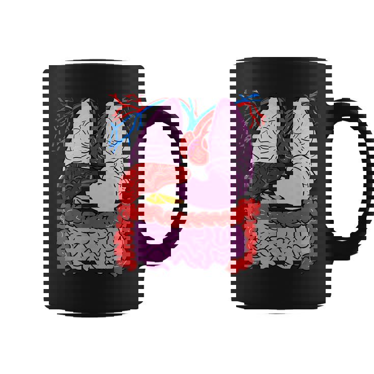 人体の解剖学 コーヒーマグ