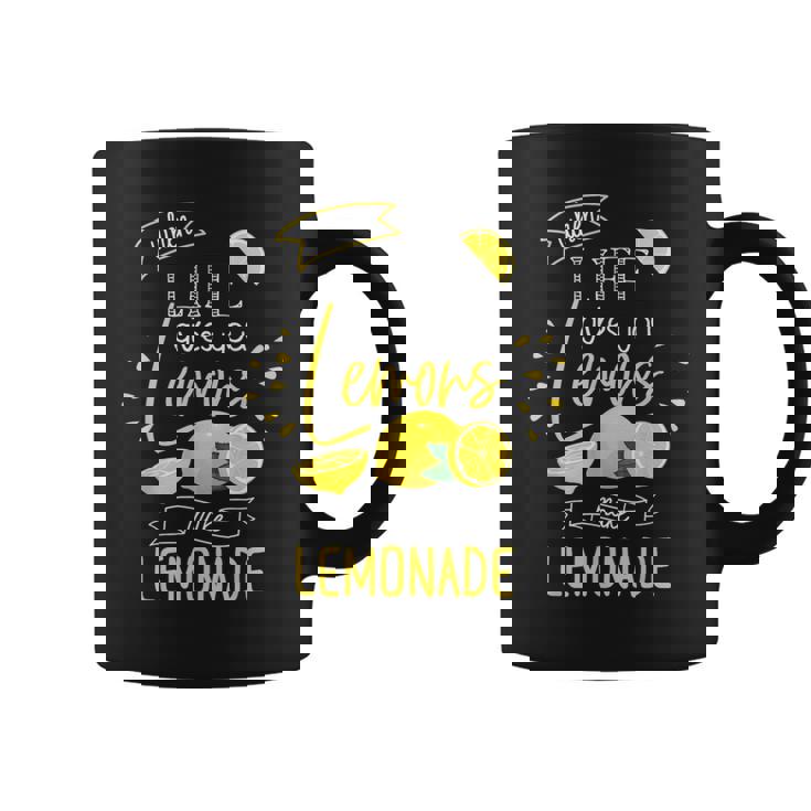 人生があなたにレモンを与えるとき、レモネードギフトを作る コーヒーマグ