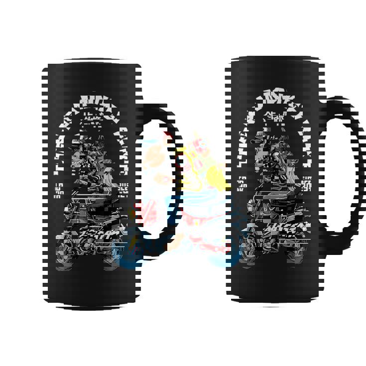 人生はモンキーバイク コーヒーマグ