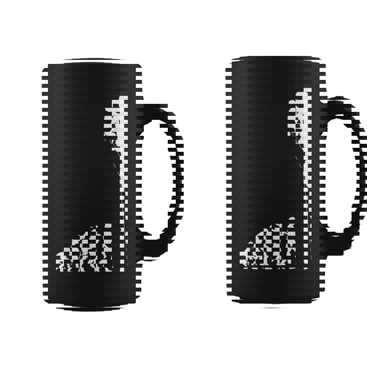 人類の進化 ロッククライミング エイドクライミング フリークライミング アルパインクライミング 登攀 登山 ボルダリング コーヒーマグ