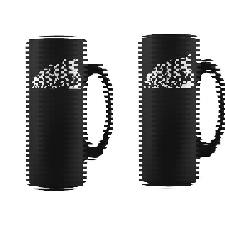 人類の進化 ネタ 山登り ハイキング アウトドア 趣味 おもしろ コーヒーマグ