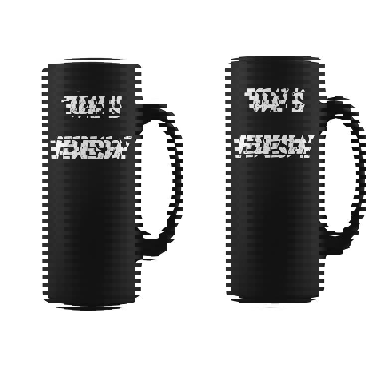 今日は水曜日 コーヒーマグ