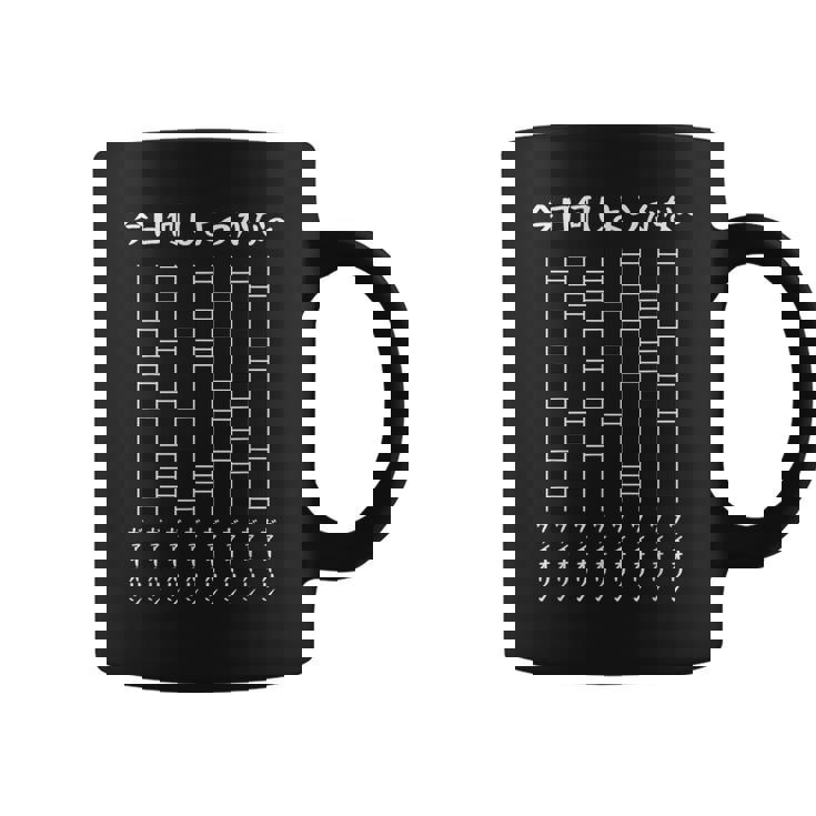 今日何しようかなー あみだくじの面白ネタ ヴァイオリン あみだくじ ギャグ バイオリン 音楽好き おもしろ コーヒーマグ