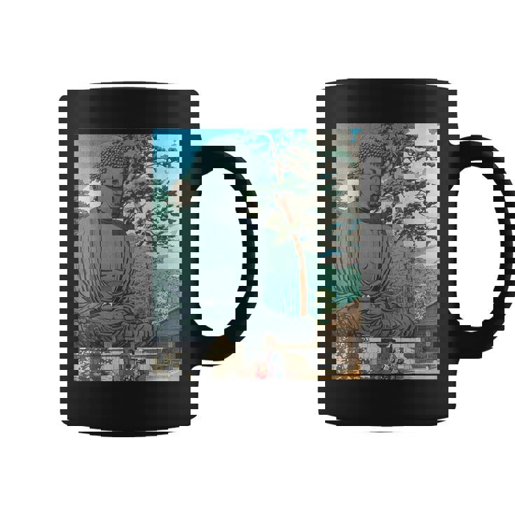 仏 大仏像 仏教 禅 瞑想 コーヒーマグ