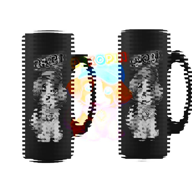 仔犬 野球 Decoy デコピン 愛犬 Kooikerhondje かわいい 人気者 コーヒーマグ