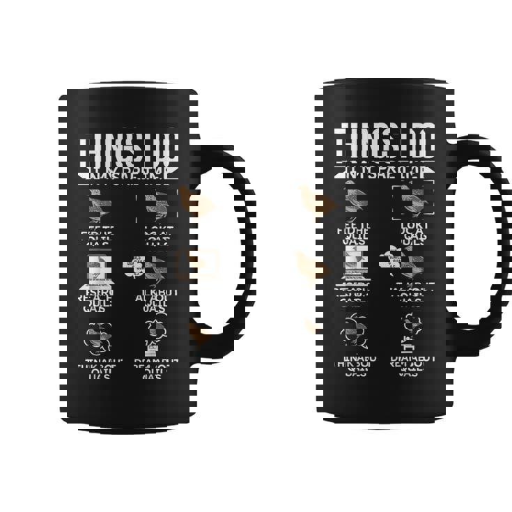 余暇にやること ウズラの鳥狩り ウズラ コーヒーマグ