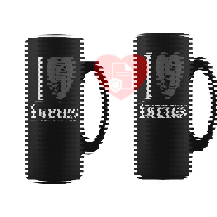 保険大好き コーヒーマグ