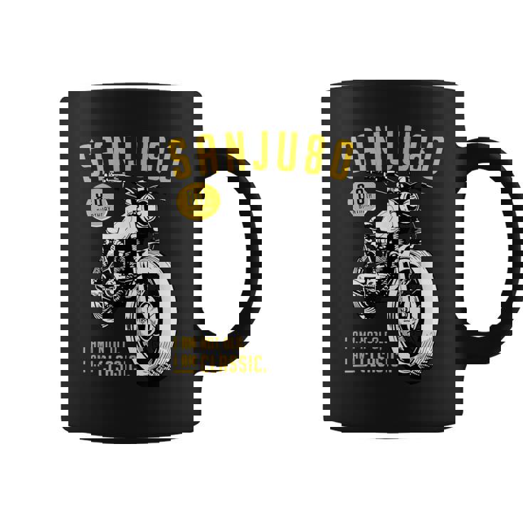 傘寿祝い 車好き 父 男性 おしゃれ クラシックカー 80歳 I'm Not Old I'm Classic コーヒーマグ