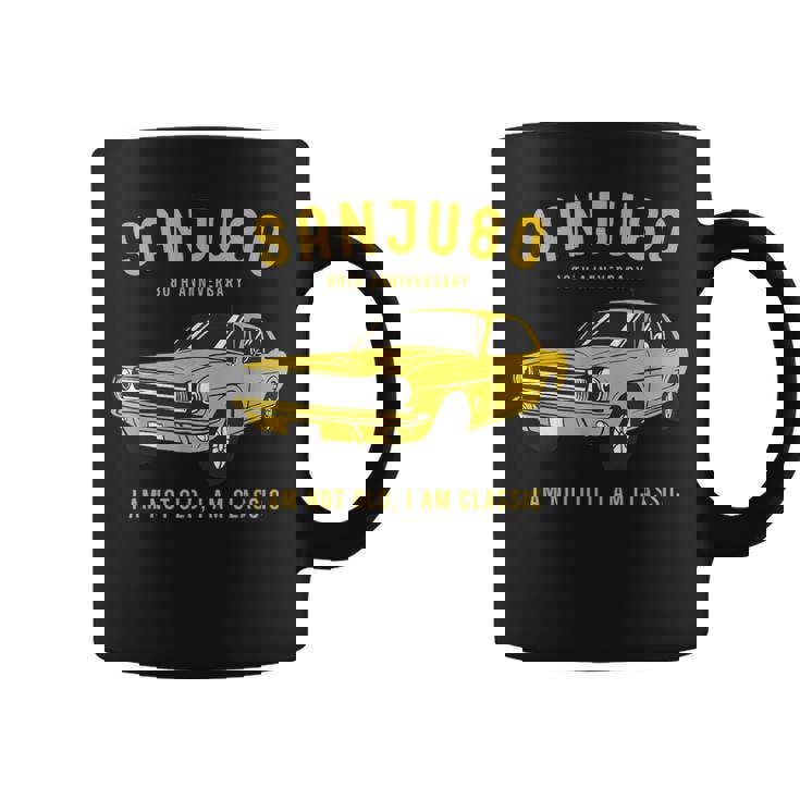 傘寿祝い 車好き 父 男性 父の日 クラシックカー 80歳 I'm Not Old I'm Classic コーヒーマグ