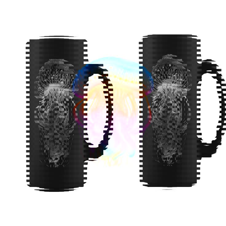 光るクラゲ コーヒーマグ