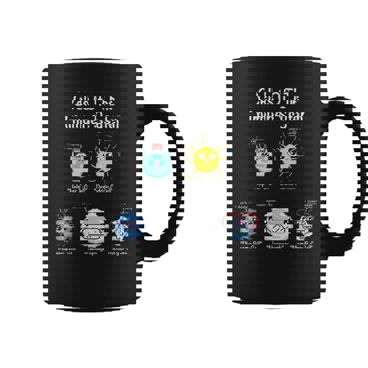 免疫系細胞生物学細胞科学ユーモア免疫学者 コーヒーマグ