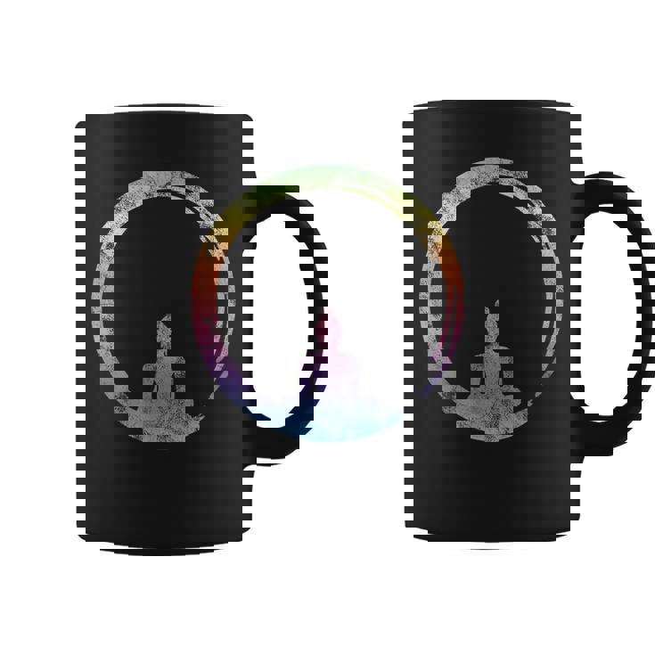 円宗 禅 円 仏 瞑想 日本 書道 ヨガ コーヒーマグ